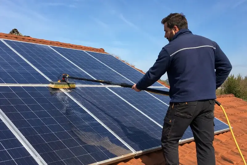 Nettoyage et entretien de panneaux solaires à Reffannes